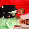 Grady Uhlmeyer and Breonna Abbey were part of the Canton Prom Court.