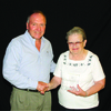 Missouri 4-H Foundation Trustee Dale Ludwig with Lewis County 4-H volunteer Donna Lawson. Photo credit: Amanda Stapp
