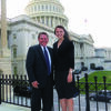 Sydney Luttrull with U.S. Rep. Sam Graves