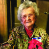 Betty Horner, 98 years old, is a 44 year member of the U.M.W. and was honored recently.