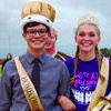 Highland Homecoming King Camden Scifres and Queen Alexa Klocke. First runners up were Malik Dade and Ruthie Neisen.