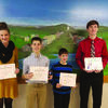 DAR recognized the following students: Caroline Trump-Clark County, Gage Winters-Clark County, Lucien Collins - Lewis County and Brody Smith-Lewis County